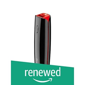 (Renewed) Syska Power Tube-26 2600mAH Power Bank (Black-Red)
