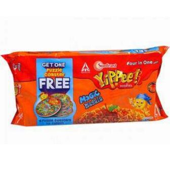 Sunfest Yippee Noodles, Magic Masala, Four in one Pack, 240 g