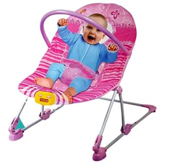 Toyshine Baby Rocker Bouncer Chair Infant to Toddler with Vibration & Music,...