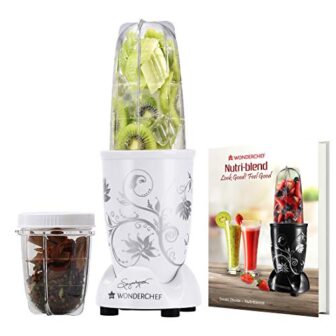 Wonderchef Nutri-Blend 400 Watts Juicer Mixer Grinder (White)