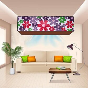 Wrapped in Smile Waterproof and dustproof Split AC Cover for LG 1...