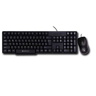 Zebronics Wired Keyboard and Mouse Combo with 104 Keys and a USB...